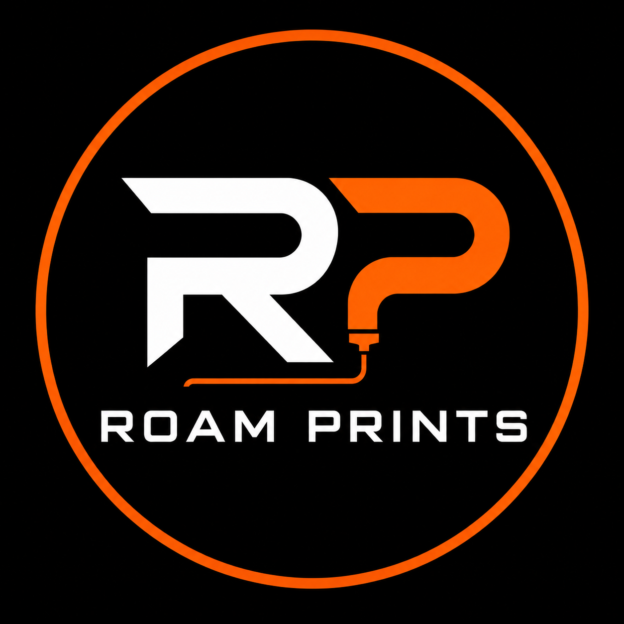 Roam Prints logo